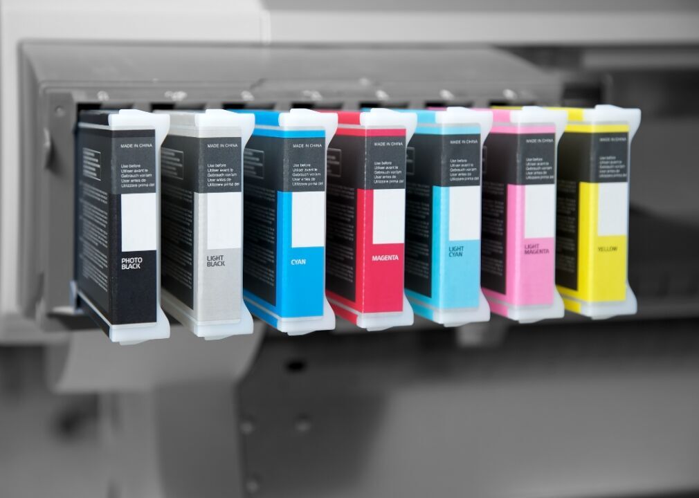Ink cartridges: 450–1,000 years